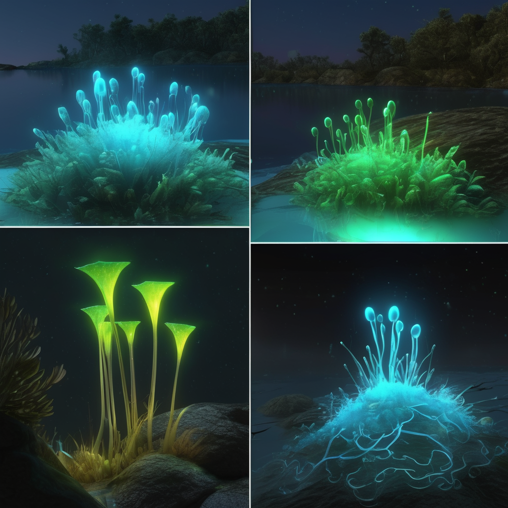 Bioluminescence in nature